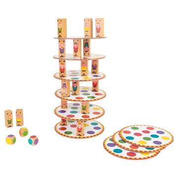 Janod 疊疊塔  混合色  1盒