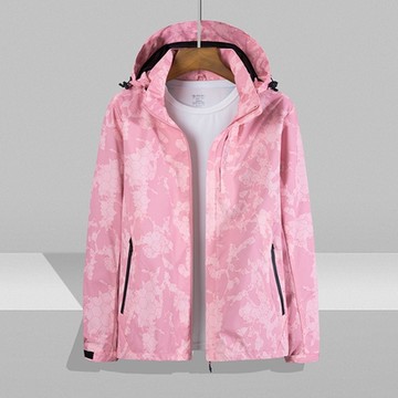 [米蘭精品] 衝鋒衣連帽夾克-秋冬防風保暖百搭男女衝鋒外套7色74db15