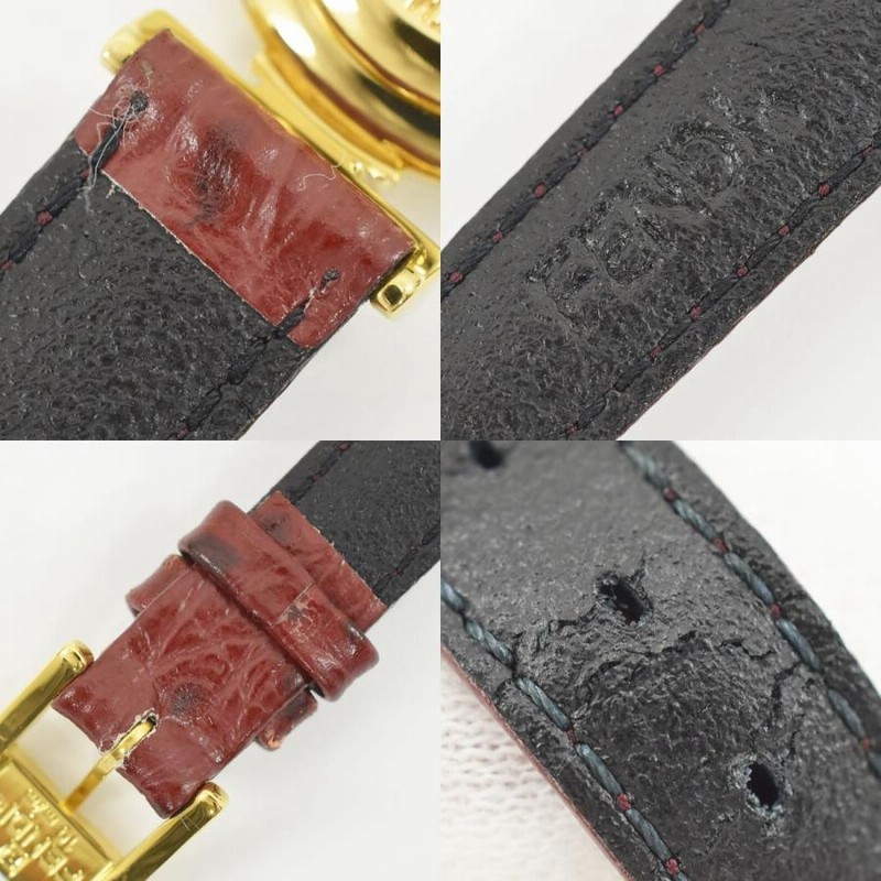 FENDI レディース腕時計レザー 320L 稼働品/電池交換済】 FENDI フェンディ レディース 腕時計 320L