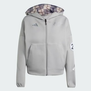 Adidas 愛迪達 Mer Sil Hd W JW3474 女 連帽外套 保暖 運動外套 防風 灰