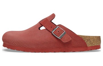 BOSTON EMBOSSED CORDUROY SUEDE SIENNA RED