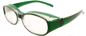 Fujita optical Ai supporters pollen prevention glasses for children OGK-100 Green