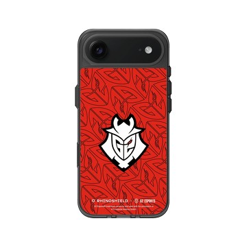 iPhone Air Clear (相機按鈕) 酷墨灰 - G2 Esports - G2 - Red Pattern