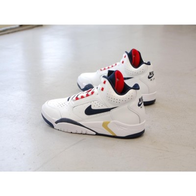 NIKE air flight lite mid white/midnight navy ナイキ エア フライト