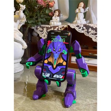 機甲風手機支架機甲無線充電手機支架 magsafe支架 eva高達支架