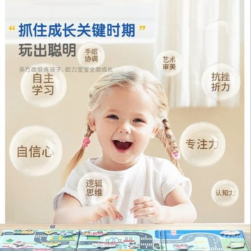 🔥臺灣出貨🔥兒童早敎磁力貼進階磁吸拚圖安靜書手撕書嬰兒魔術貼寶寶啟懞字母 VQLP