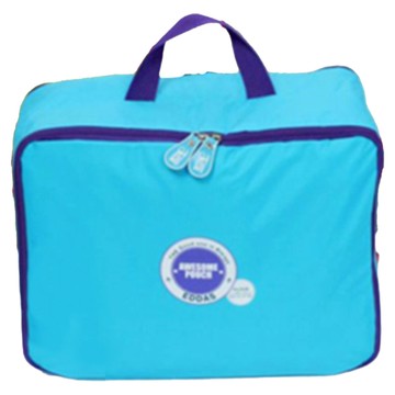 iSFun 旅行專用 雙開衣物盥洗包  藍色  30 x 10.5 x 24cm