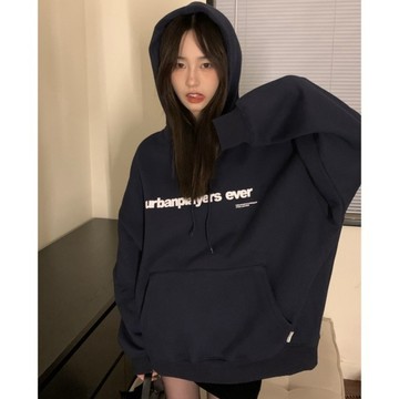 【羊城故事】帽t 衛衣 長袖上衣 連帽衛衣 大學T 薄衛衣 字母印花 韓版大學t 韓國帽t 秋冬上衣 棉質上衣 秋天穿搭