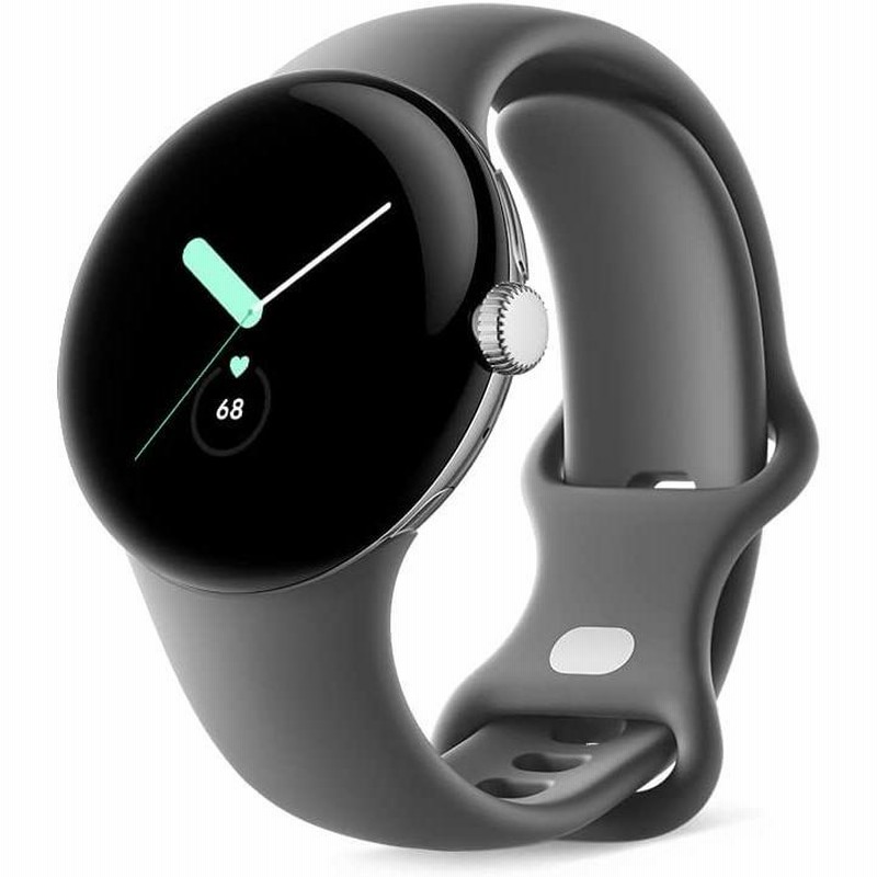 新品 未開封品」Google Pixel Watch Polished Silver ステンレス 