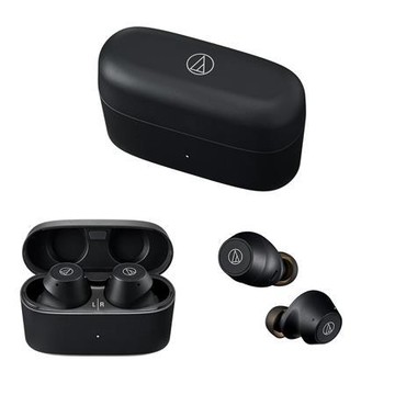 鐵三角audio-technica可調EQ降噪真無線耳機/ATH-CKS30TW+/BK/黑