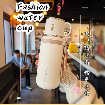特價💡真空316不銹鋼保溫杯女生 高顔值隨行便攜水杯商業活動禮品定製  保溫杯 水杯 三合一水杯 保溫壺  4MST