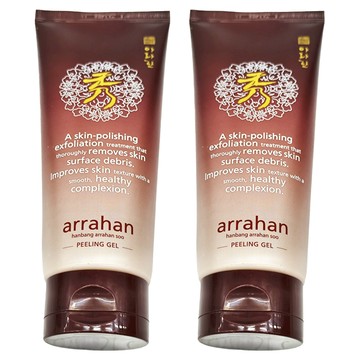 ARRAHAN 秀 檸檬煥白去角質凝膠 180ml 提亮保濕 天然溫和  2件