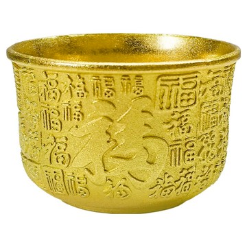 財神小舖 金運供水杯 百福呈祥 CUP-1001  1個  5 x 3.5cm