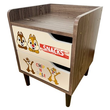 收納王妃 - 迪士尼 Disney 奇奇蒂蒂 床邊櫃  收納櫃 雙層櫃   床頭櫃