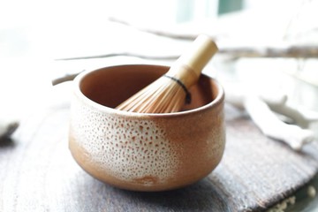 是你嗎?手拉坏陶碗/茶碗/抹茶碗