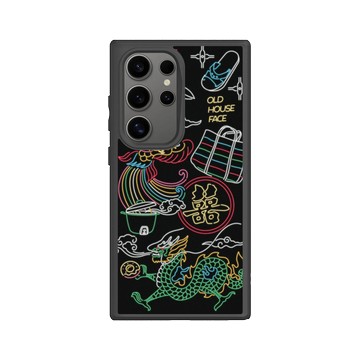 Galaxy S24 Ultra SolidSuit 黑 - 老屋顏 Old House Face - 台灣霓虹