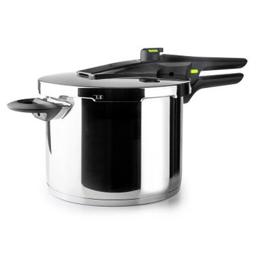 《ibili》Exklusiv不鏽鋼壓力鍋-6L-- 可電磁爐 快鍋 高速鍋 快煮鍋 節能鍋 高壓高速鍋