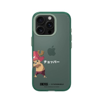 iPhone 16 Pro Clear 憂墨綠 - 航海王 One Piece - 角色系列-喬巴