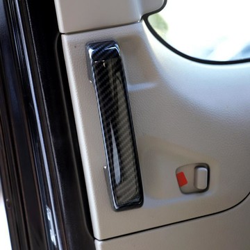 專用於日產NV200內拉手裝飾貼 新款NV200車內把手飾條 內飾改裝🛒免運