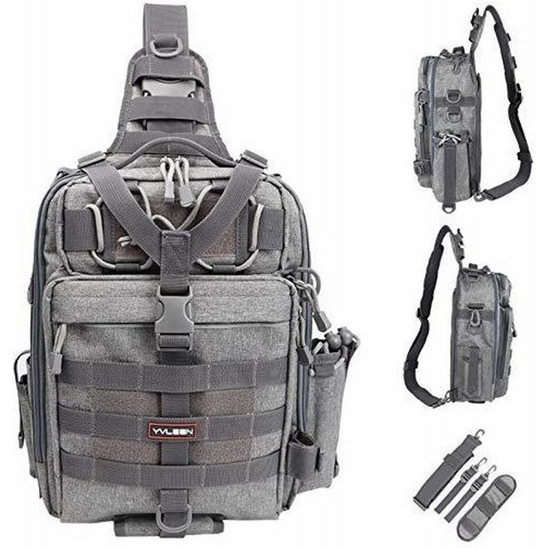 Yvleen 釣りタックルバックパック アウトドア ラージ 釣りタックル収納ボックスバッグ 防水釣りバックパック ロッドホルダー付き ショルダーバ 通販 Lineポイント最大0 5 Get Lineショッピング