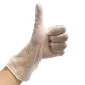 MEDIHAND 美恆 12吋PVC手套 加長款  透明  厚款不易滲水  100個  1袋