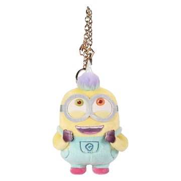 minions 小小兵 獨角獸系列 玩偶吊飾 Bob蘿蔔  黃色  1個  12cm