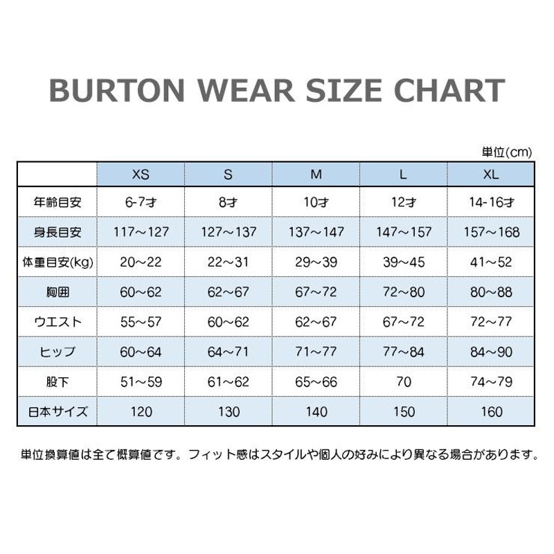 【BURTON】22-23 キッズ スノボビブパンツ size_XL (160)