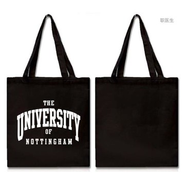 諾丁漢大學紀念品University of Nottingham購物袋帆布包環保袋