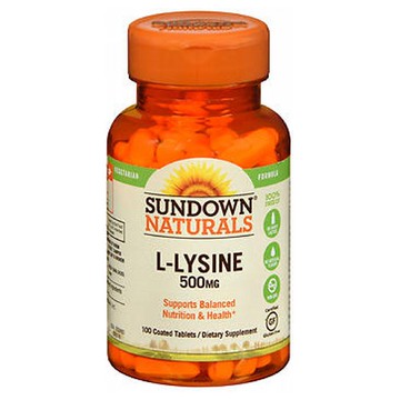 Sundown Naturals LLysine 100 tabs by Sundown Naturals