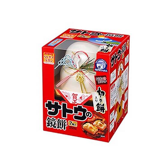 サトウ食品 サトウのサッと鏡餅 切り餅入り 350g