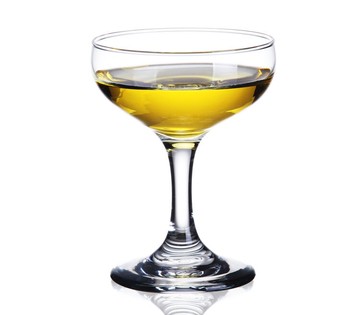 4.5安創意碟形香檳杯玻璃杯高腳杯餐廳宴會擺香檳塔常用酒具杯子