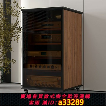 {可打統編 超低價}功放機柜專業音響機柜影院KTV功放機架影音設備柜帶U條視聽柜子