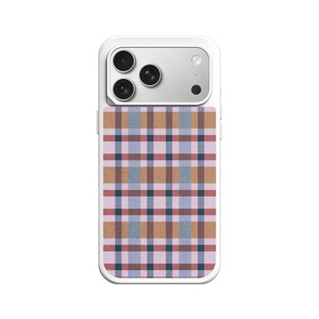 iPhone 17 Pro Max SolidX 白 - Pattern Play - 復古格紋