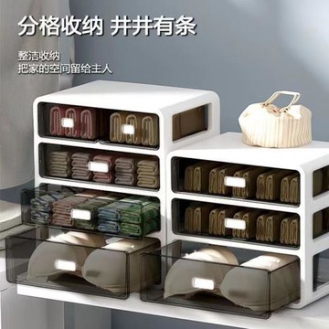 北歐風家用衣柜內衣收納盒抽屜內衣褲整理盒內衣內褲襪趙之吳