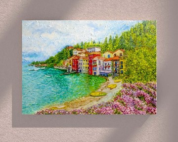 海景畫 原創藝術品 意大利繪畫 壁畫 海灘畫