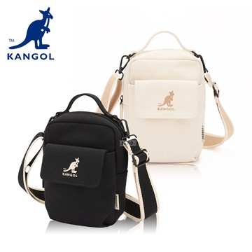 袋鼠 【 KANGOL 】清新刺繡側背包 63551701_廠商直送