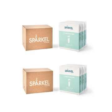 Sparkel 【加拿大 】氣泡水機專用氣泡粉180入 春季限定送氣泡粉190入 送的比買的還多