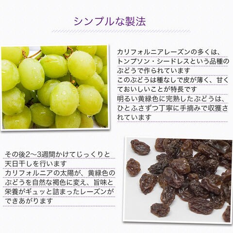 上野アメ横 ドライフルーツ専門店 小島屋 レーズン カリフォルニアレーズン 1kg ノンオイル 干しぶどう 砂糖不使用 送料無料 dryfruits