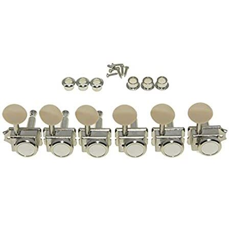 Dopro Inline Vintage Style Locking Tuners Guitar Tuning Keys Pegs Lock Gu