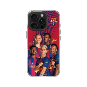 iPhone 16 Pro Clear 透明 - FC Barcelona - Next Gen Icons