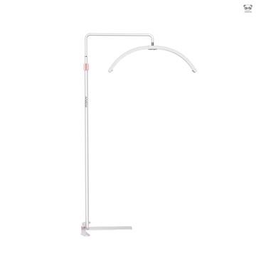 Andoer HD-M5X 36W半月形LED落地補光燈 3000K-6000K 亮度可調 帶1.8米金屬燈架 手機夾