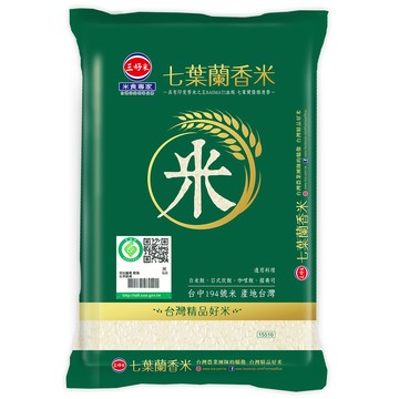 三好米 履歷七葉蘭香米(1.5Kg)