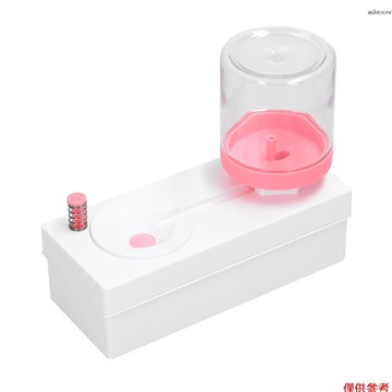 水粉顏料美術生專用洗料清洗機 小學生畫筆顏料清洗機 化妝刷清洗工具 粉色