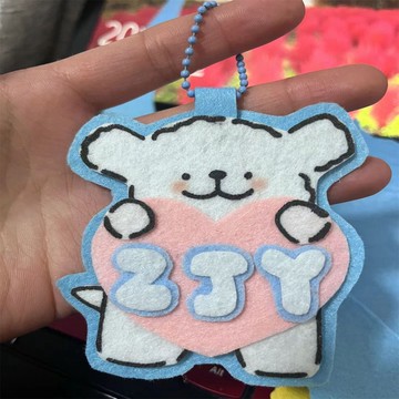 🎀【不織布名牌】手工DIY姓名掛件 閨蜜生日禮物 畢業季字母 台灣出貨