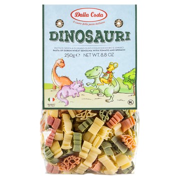 Dalla Costa 達樂 恐龍造型義大利麵  250g  1個