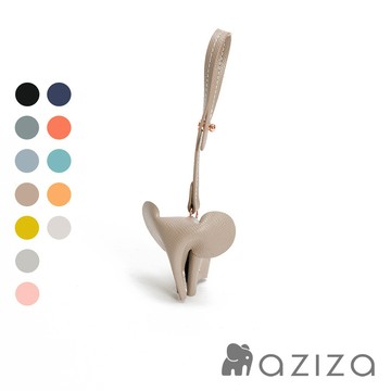 aziza 立體小象手工吊飾