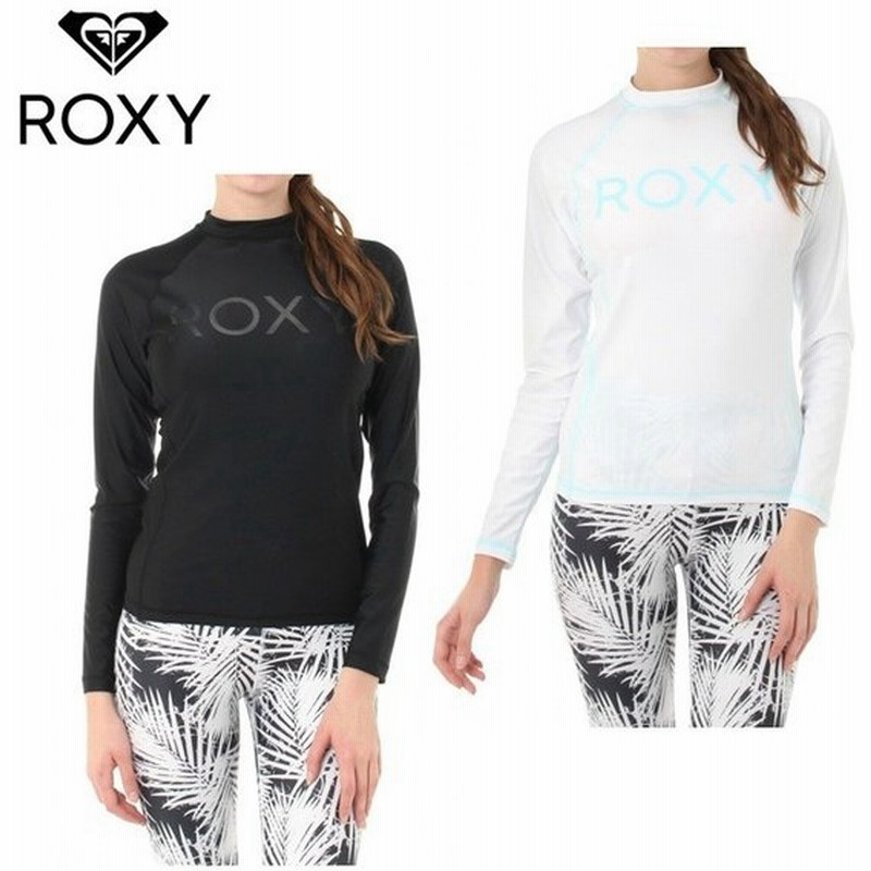 ロキシー ラッシュガード 長袖 レディース Uvカット プルオーバー長袖ラッシュガード Rashie L S Rly Roxy 通販 Lineポイント最大0 5 Get Lineショッピング