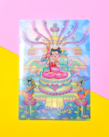 雙層印刷天堂資料夾/ 唐葫蘆姑娘