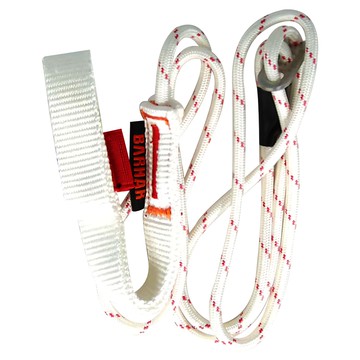 BARHAR 腳踏繩 大力馬(UHMWPE)纖維 不銹鋼  6mm  白色