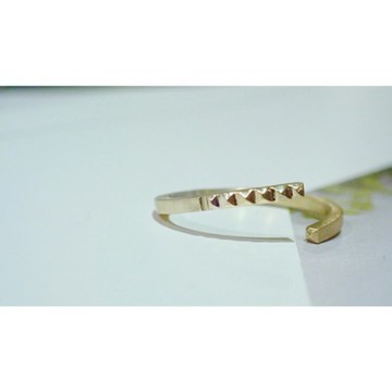 K10YG 鍊式民謠戒指